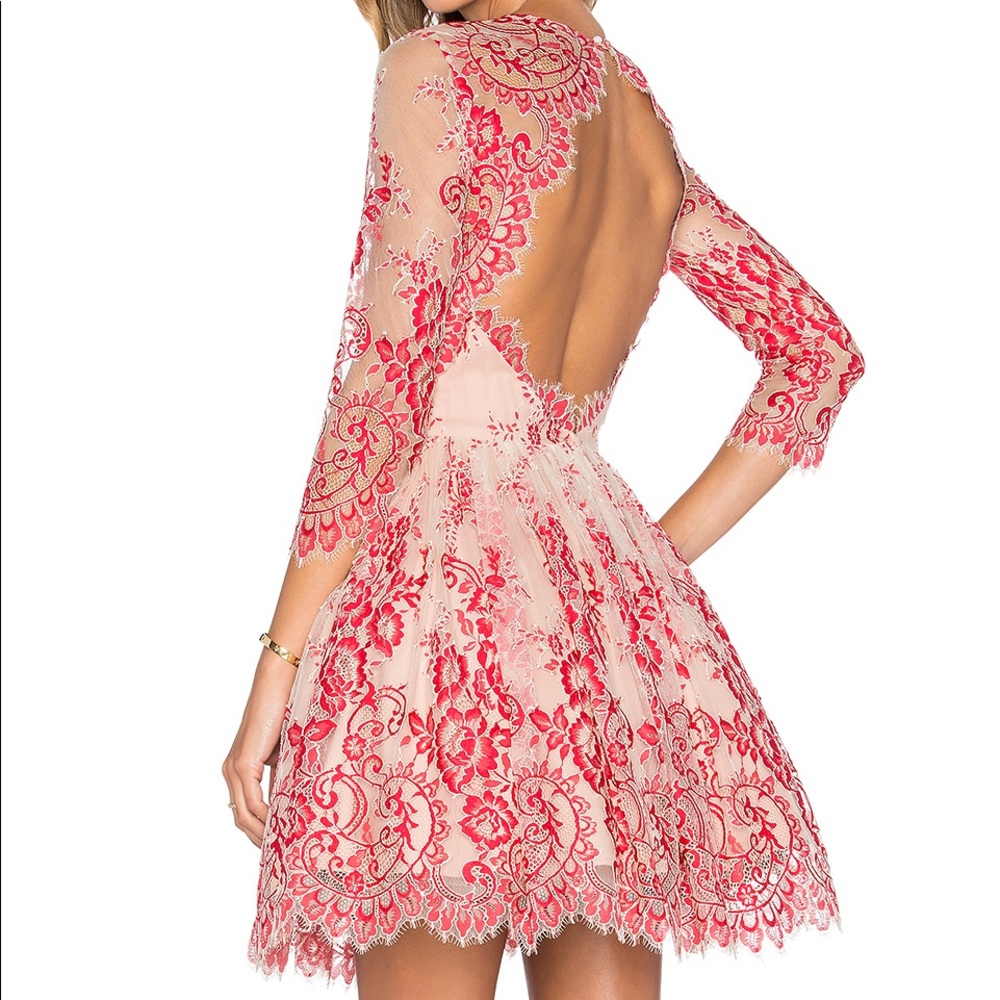 Alexis Bella Fit and Flare Mini Dress.
